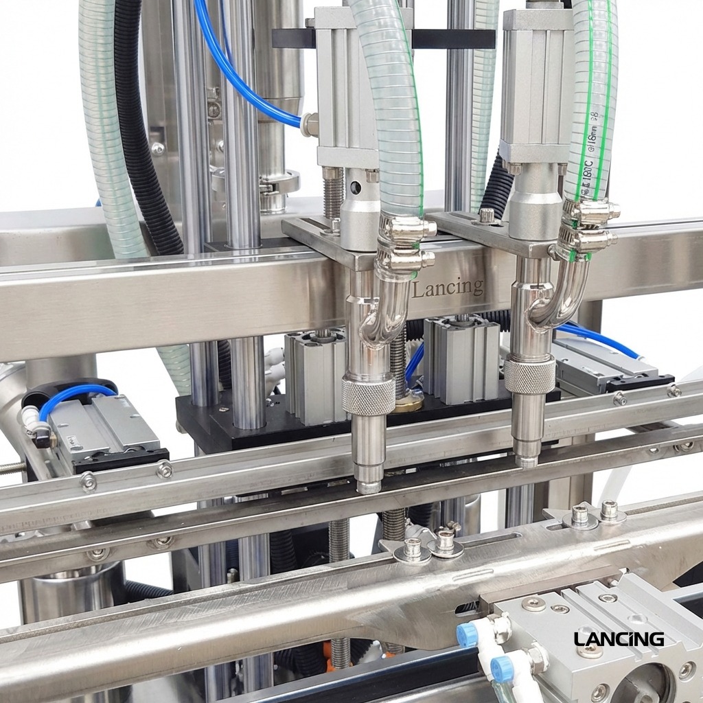 LU-YT2T-2PXD Automatic Servo Piston Pump Filling Machine gallery 3