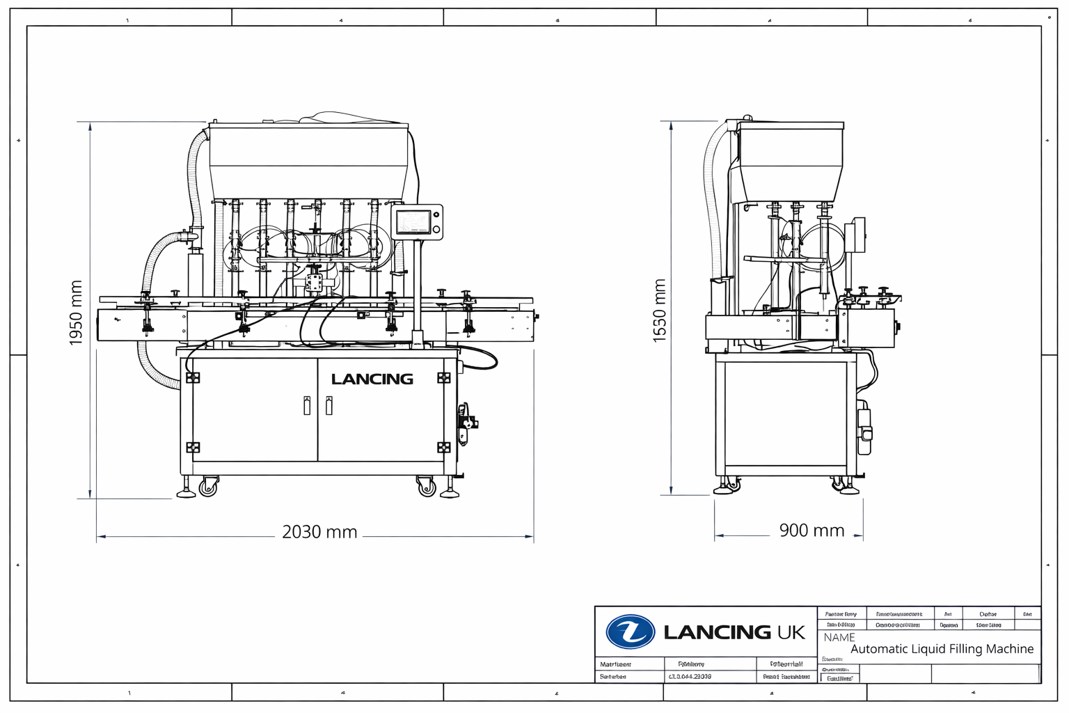 6‑Head Servo Piston Paste Filling Machine gallery 2