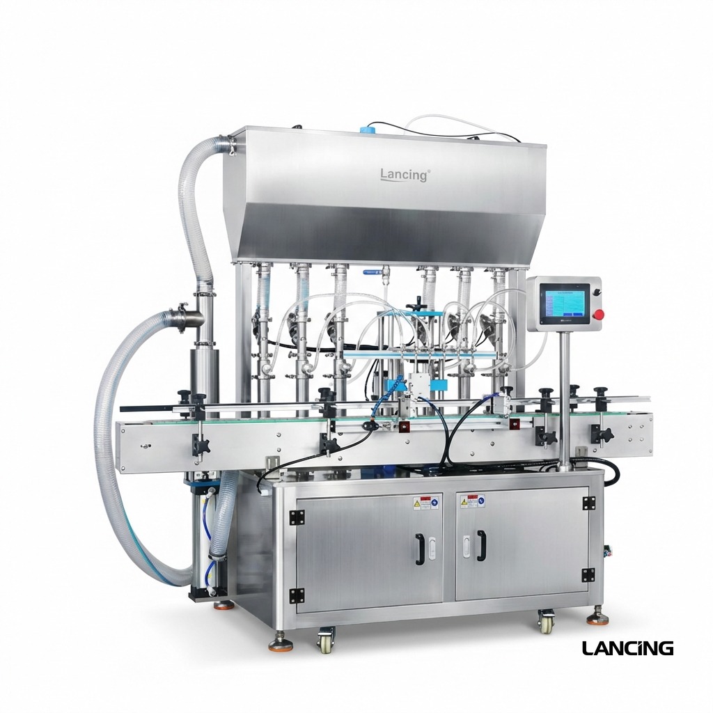6‑Head Servo Piston Paste Filling Machine