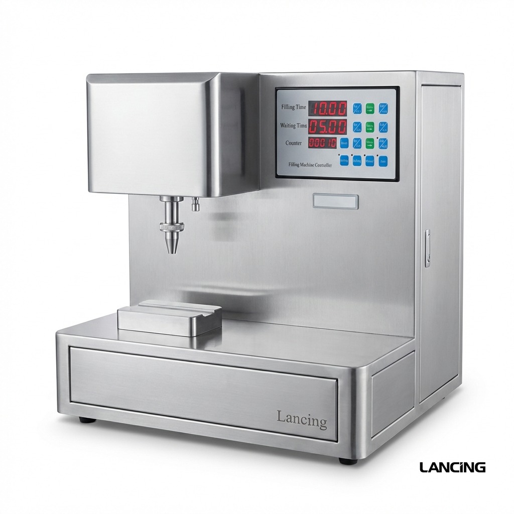 LU-YTPP2 Dual Nozzle Peristaltic Pump Liquid Filling Machine gallery 2