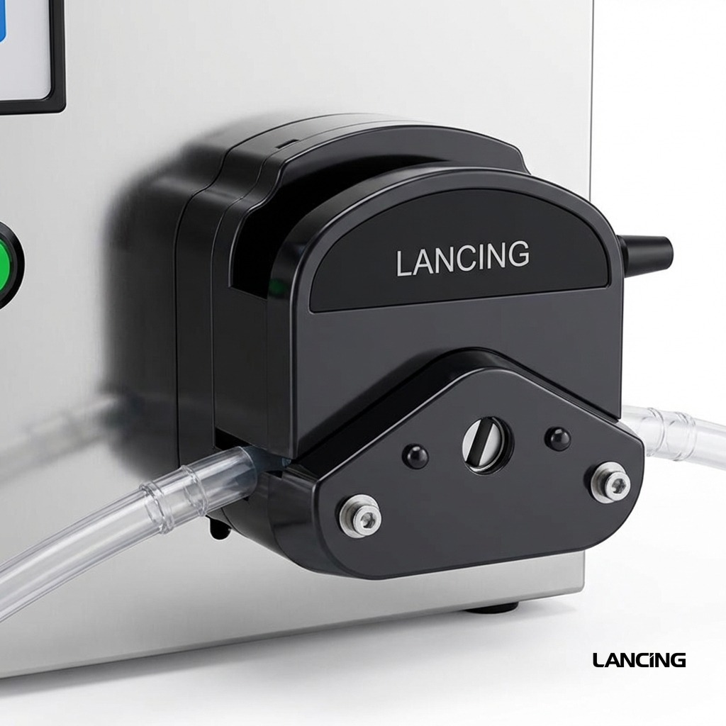 LU-YTPP2 Dual Nozzle Peristaltic Pump Liquid Filling Machine gallery 3