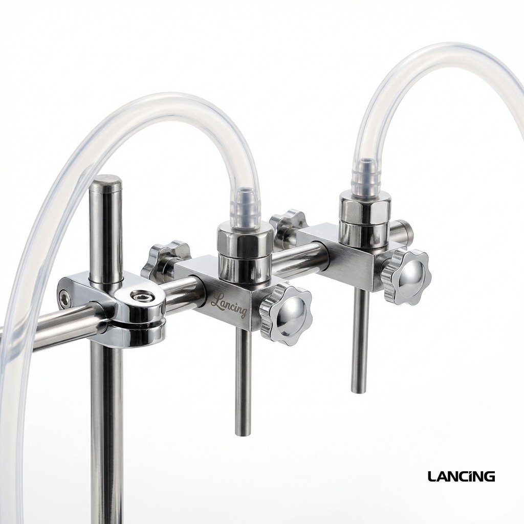 LU-YTPP2 Dual Nozzle Peristaltic Pump Liquid Filling Machine gallery 4