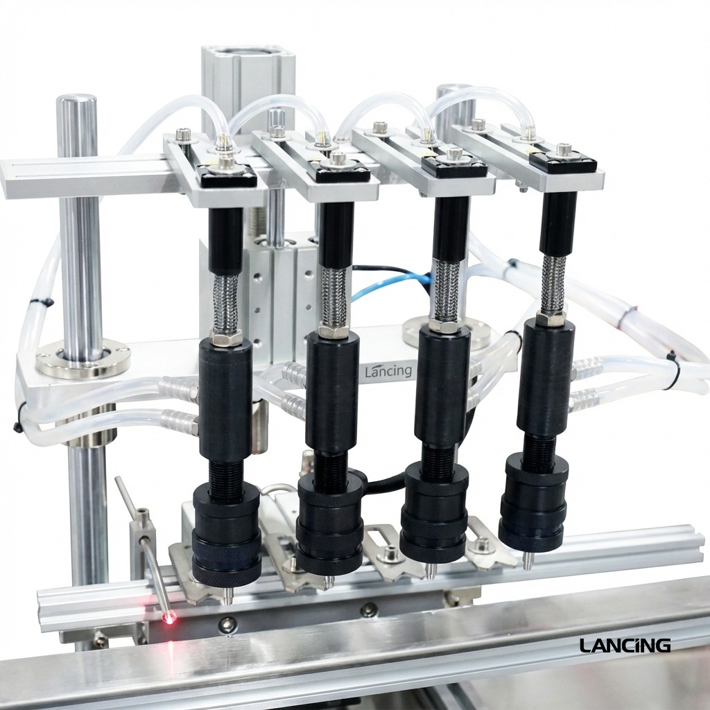 LU-YTZL4A 4-Head Vacuum Liquid Filling Machine gallery 3
